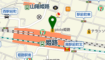 スキンフード piole HIMEJI店の地図画像