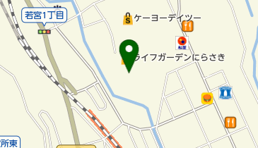 フレッシュクリーニング すずやの地図画像