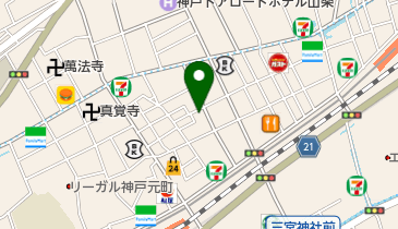 ROUGH&RAW(ラフアンドロー)の地図画像