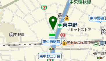 Pizzeria Ciro(ピッツェリア チーロ) 東中野店の地図画像