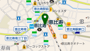 Gaba(ガバ)マンツーマン英会話 恵比寿ラーニングスタジオの地図画像