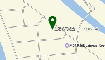 生活協同組合コープおおいた 本部の地図画像
