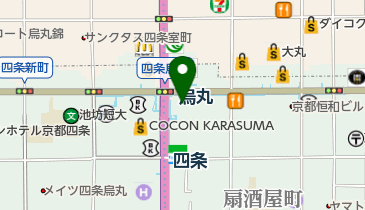 Gaba(ガバ)マンツーマン英会話 京都ラーニングスタジオの地図画像