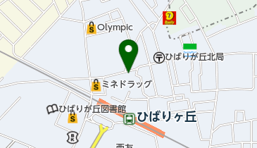 串かつ でんがな ひばりヶ丘店の地図画像