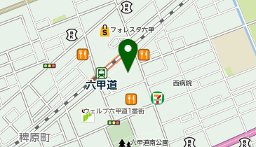 パレットプラザ 六甲道店の地図画像