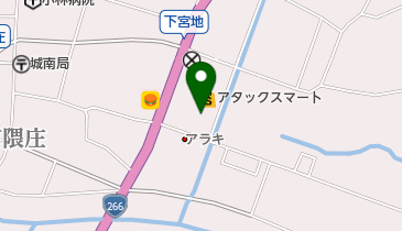 スーパーストアダイノブ 城南店の地図画像