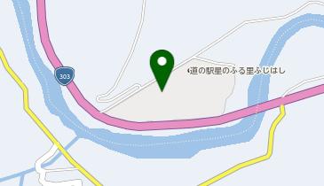 道の駅 星のふる里ふじはし レストラン星のふる里の地図画像