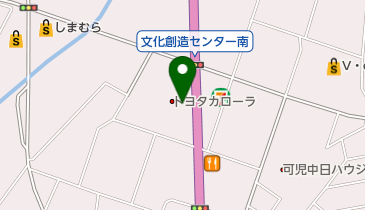 トヨタカローラネッツ岐阜株式会社 カローラ可児店の地図画像