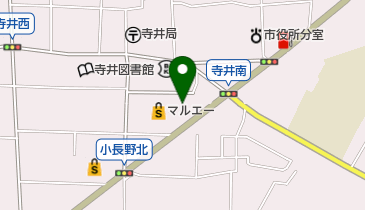 マルエー 寺井店の地図画像