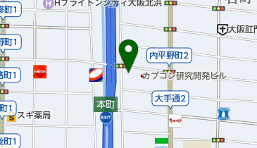 大阪薬業保健センターの地図画像