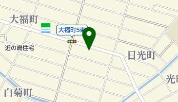 生活協同組合コープぎふ岐阜西支所 コープステーション日光町の地図画像