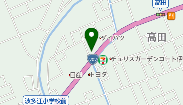 ハピエル高田店の地図画像