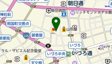 さばえめがね館 鹿児島店の地図画像