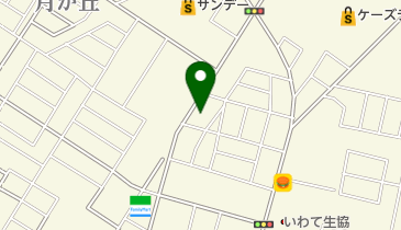 盛岡メガネサロンの地図画像