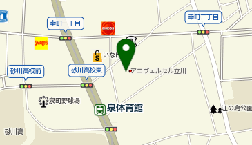 DAIICHI-ENGEI(第一園芸) フラワースタンド アニヴェルセル立川の地図画像