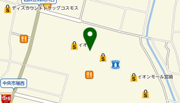 新星堂 イオンモール宮崎店の地図画像