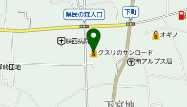 クスリのサンロード 小笠原店の地図画像