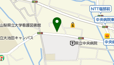 クスリのサンロード 甲府調剤センター県病院前店の地図画像