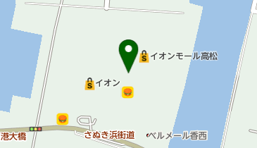 SHOO・LA・RUE(シュー ラ ルー) イオンモール高松店の地図画像