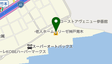勝っちゃん サンシャインワーフ神戸店の地図画像