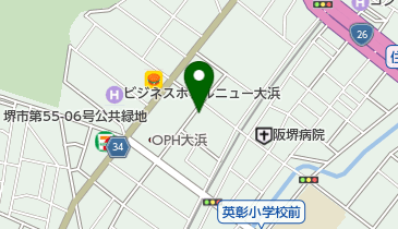 クリーム本舗 堺店の地図画像