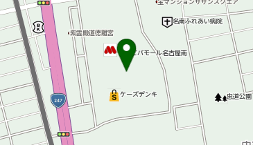 平和堂 ビバモール名古屋南店の地図画像