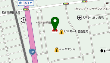 Vivamall(ビバモール) 名古屋南店の地図画像