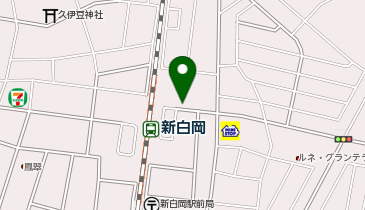 チューリップ薬局 新白岡店の地図画像