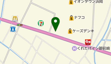 五味八珍 浜岡店の地図画像