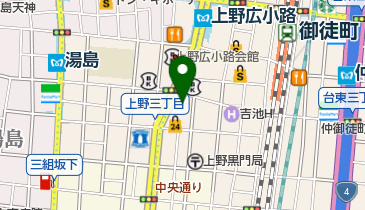 アメ横センタービル 複合施設 商業施設 周辺の洋服 衣料 古着 Navitime