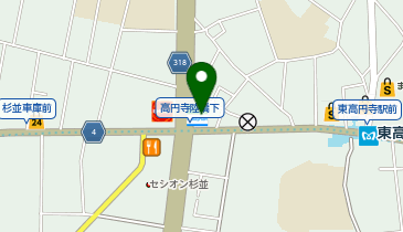 U.F.O.CLUB(ユーフォークラブ)の地図画像