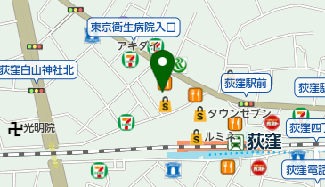 OGIKUBO club Doctor(オギクボ クラブ ドクター)の地図画像