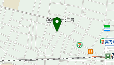 高円寺Pundit'(パンディット)の地図画像