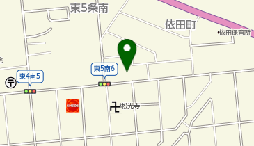 ライブハウス メガストーン帯広の地図画像