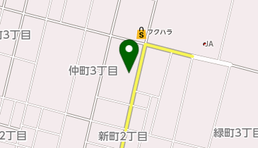 有沢呉服店の地図画像