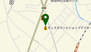 ディスカウントショップドジャース 新屋店の地図画像