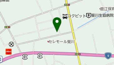 雲州洋菓子メモリー 斐川店の地図画像