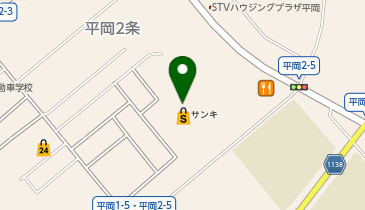 ファッション市場 sanki(サンキ) 平岡イオンタウン店の地図画像