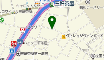 三軒茶屋HEAVEN'S DOOR(ヘブンズ ドア)の地図画像