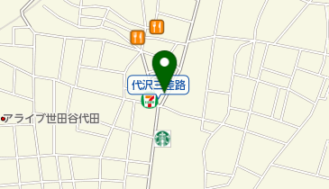 下北沢ReG(レッグ)の地図画像