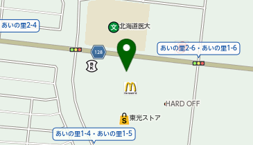 ファッション市場 sanki(サンキ) あいの里店の地図画像