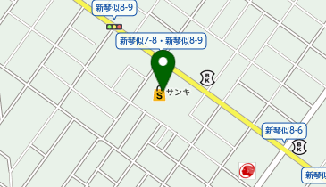 ファッション市場 sanki(サンキ) 新琴似店の地図画像