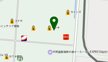 ファッション市場 sanki(サンキ) 仙台港店の地図画像