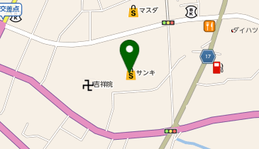 ファッション市場 sanki(サンキ) 猿島店の地図画像