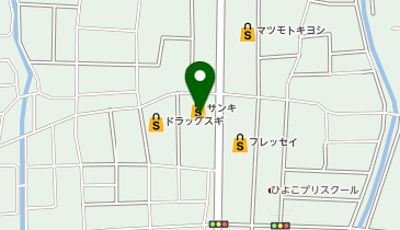 ファッション市場 sanki(サンキ) 高崎日高店の地図画像