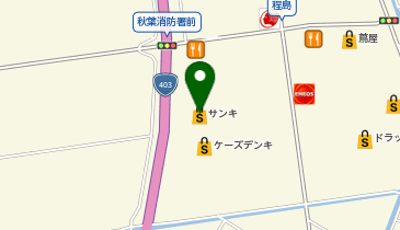 ファッション市場 sanki(サンキ) 新津店の地図画像