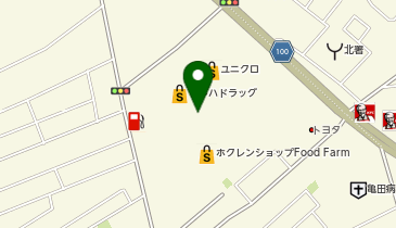 函館昭和タウンプラザの地図画像