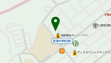 生協ひろしま 三原支所の地図画像