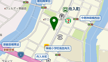 小柴クリーニング 舟入中町店の地図画像