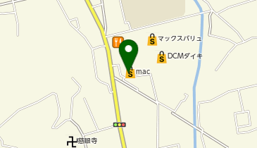 mac(マック) 西の土居店の地図画像